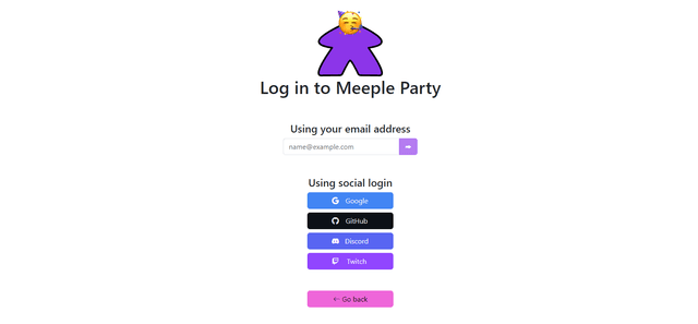 Custom login page